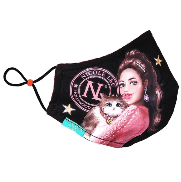 Nicole Lee Face Mask Love Cat New in Package - Picture 4 of 6